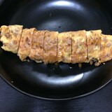 簡単におかず一品！☆フライパンで納豆玉子焼き☆